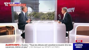 Jean-Michel Blanquer face à Jean-Jacques Bourdin en direct - 02/06