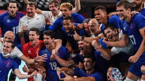 L'équipe de France de volley