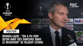 Rennes-Lazio : "On a pu voir qu'on avait des garçons dans le réservoir" se réjouit Létang