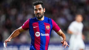 Ilkay Gundogan avec le Barça le 25 octobre 2023