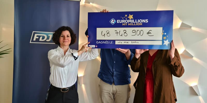 Un couple de Gironde a remporté plus de 48 millions d'euros à l'Euromillions du 14 mai 2024.