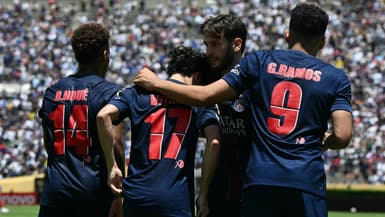 Le PSG face à l'Atlético de Madrid, le 15 juin 2025 à la Coupe du monde des clubs