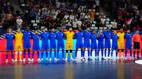 L'équipe de France de futsal en août 2024.