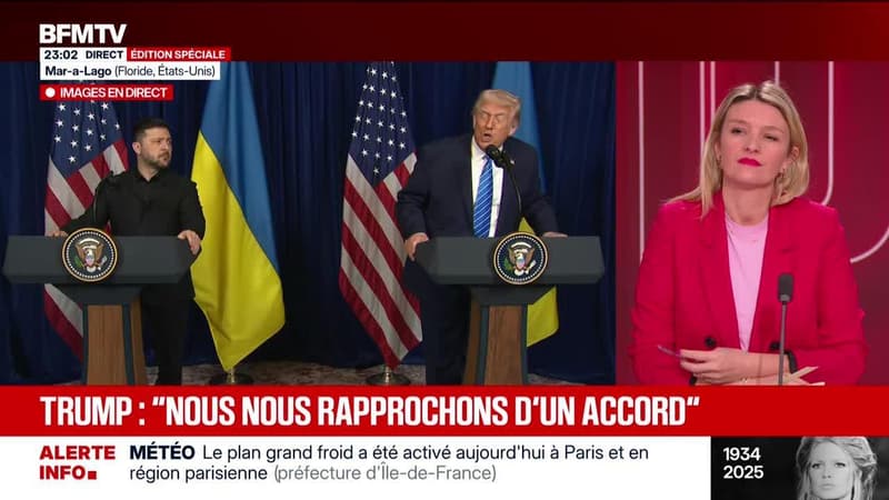 Trump : “Nous nous rapprochons d’un accord” - 28/12