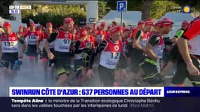 Alpes-Maritimes: 637 personnes au départ de la Swimrun Côte d'Azur