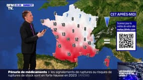 MÉTÉO - Jusqu'à 18 degrés dans la partie sud de la France, des températures dans les normales de saison pour le nord