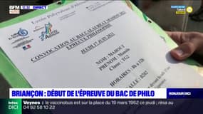 Baccalauréat: l'épreuve de philosophie se tenait ce jeudi à Briançon