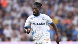 L'Anglais Jonathan Rowe avec l'OM contre Reims en Ligue 1, le 25 août 2024