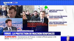 Virus : la protection de Macron renforcée (2) - 10/03