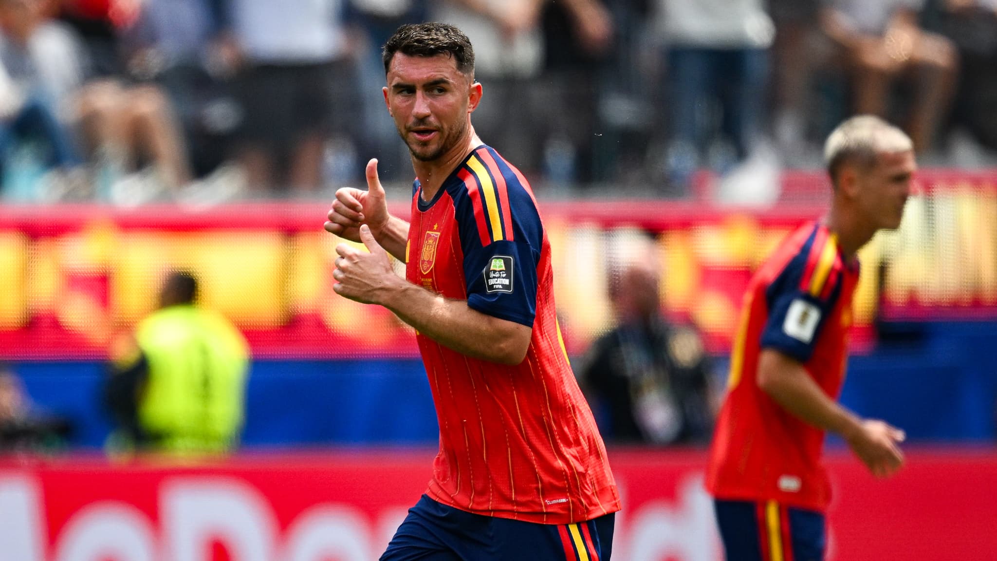 Aymeric Laporte lors de la Coupe du monde 2026.