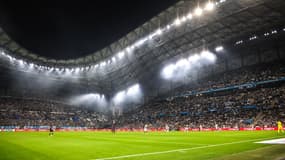 Le stade Vélodrome de Marseille pendant OM-PSG en octobre 2024