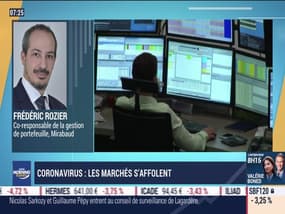 Frédéric Rozier (Mirabaud) : Coronavirus, les marchés s'affolent - 28/02