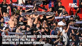 Coronavirus : Les images des supporters du PSG n’ont pas plu au ministère (et au rugby français)