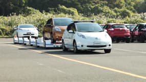 La Leaf prête à embarque deux autres électriques et même un Juke !
