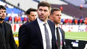 Steven Gerrard avant la finale de Ligue des champions, le 10 juin 2023