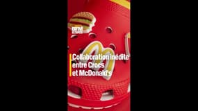 Mcdonald's et Crocs collaborent sur une gamme de chaussures