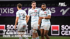 Top 14 : Le Racing 92 cherche encore la bonne formule