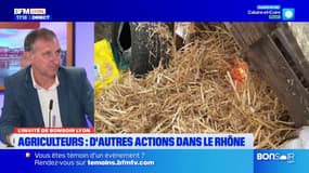 Rhône: les agriculteurs prévoient d'autres actions dans les prochaines semaines 