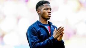 Ansu Fati en mai 2023 avec le Barça