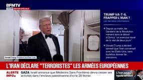 Tensions États-Unis/Iran: "L'Iran nous parle... nous verrons bien", lance Donald Trump