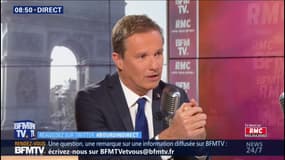 Nicolas Dupont-Aignan estime que la conférence de presse de Macron "a accouché de mesures dérisoires"