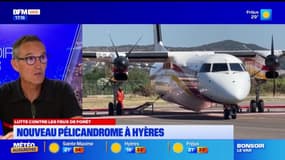 Hyères: le nouveau pélicandrome rechargé quatre fois plus vite les bombardiers d'eau
