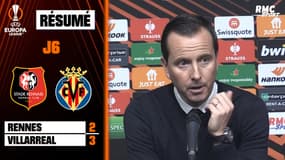 Rennes 2-3 Villarreal : But refusé en fin de match, "je ne connaissais pas la règle" avoue Stéphan