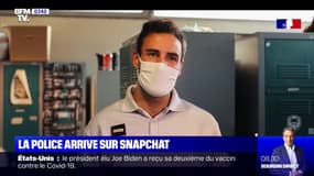 La police nationale se lance sur Snapchat