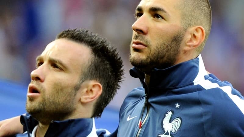 Mathieu Valbuena et Karim Benzema