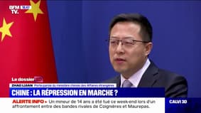 Manifestations en Chine: "Tout droit et toute liberté doivent être exercés dans le cadre de la loi", affirme le ministre chinois des Affaires étrangères, Zhao Lijian