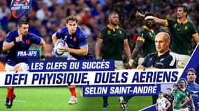 France-Afrique du Sud : Duels aériens, défi physique, discipline... Saint-André dévoile les clefs du succès face aux champions du monde