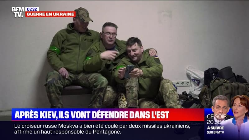 Guerre en Ukraine: les soldats ukrainiens se dirigent vers l'est