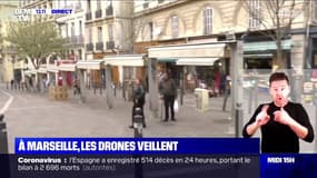 Confinement: à Marseille, les drones veillent