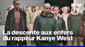 Propos antisémites et misogynes, vente d'un t-shirt avec une croix gammée... la descente aux enfers du rappeur Kanye West