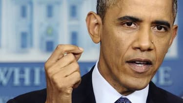Barack Obama a mis un peu plus la pression sur les républicains, peu avant de les rencontrer.