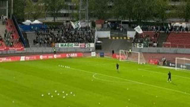 La tribune visiteurs séparée en deux à Annecy pour le match contre l'ASSE La tribune visiteurs séparée en deux à Annecy pour le match contre l'ASSE