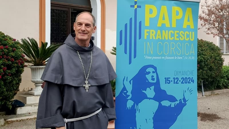 Pape François en Corse: l'évêque d'Ajaccio salue un 