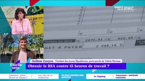 Un RSA contre une activité ? "Le but c’est de permettre une meilleure insertion dans la société" précise Guilhem Carayon.