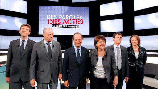 Les 6 candidats, le 15 septembre sur France 2