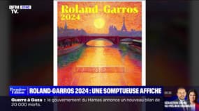 Roland-Garros 2024: l'auteur de l'affiche raconte comment il s'est appuyé sur l'IA pour la réaliser