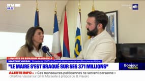 Marseille: Martine Vassal demande la liste des projets que Benoit Payan souhaite financer