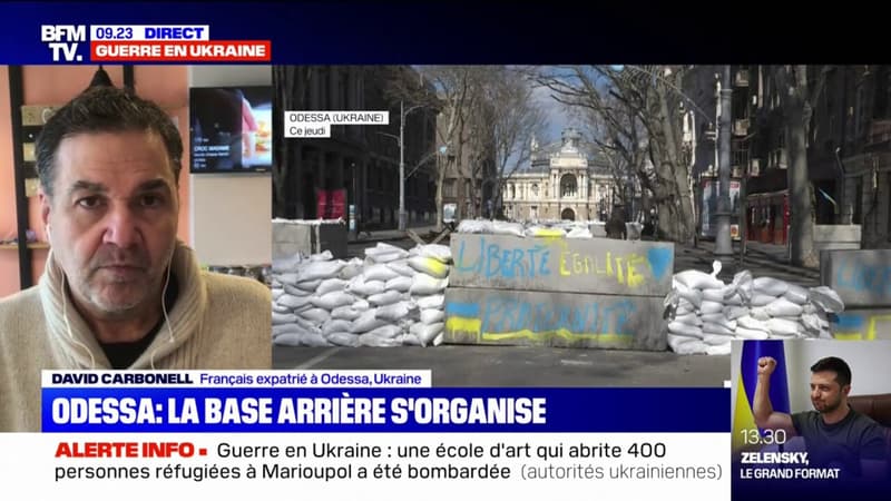 Guerre en Ukraine: cet expatrié français décide de rester à Odessa malgré les combats
