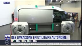 Bientôt des livraisons en utilitaire autonome à Paris? 