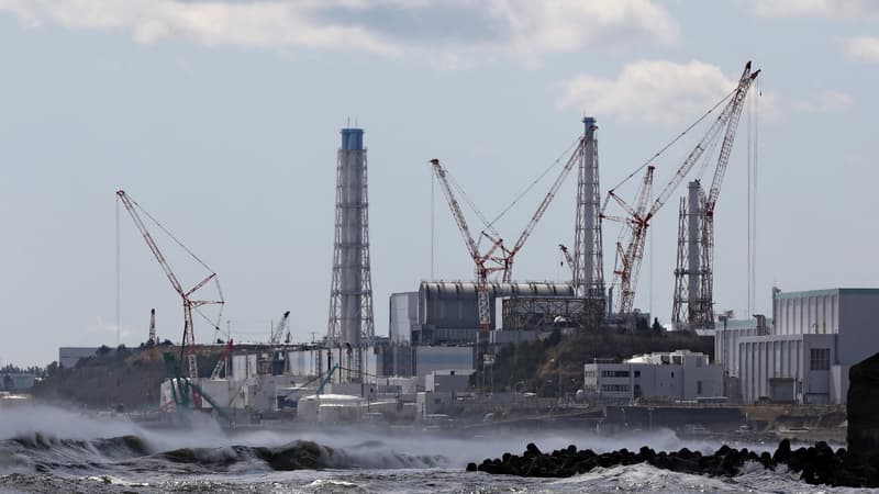 Vue de la centrale nucléaire de Fukushima Daiichi le 11 mars 2020