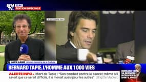 Mort de Bernard Tapie: "C'était un forcené de la vie, un lion, rien ne l'arrêtait", témoigne Jack Lang 