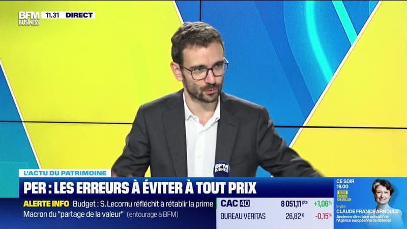 L'actu du patrimoine : PER, les erreurs Ã  Ã©viter Ã  tout prix - 02/10