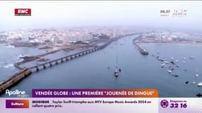Vendée globe: une première "journée de dingue"