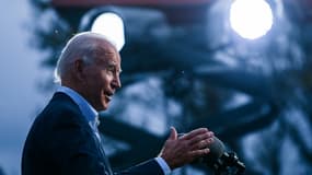 L'ancien vice-président Joe Biden, le 10 octobre 2020 à Erié, en Pennsylvanie