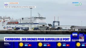 Cherbourg-en-Cotentin: des drones pour surveiller le port