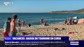 La Corse connaît une baisse de fréquentation touristique, jusqu'à 50% dans certains secteurs